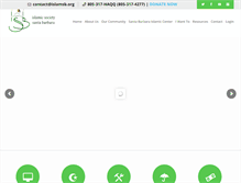 Tablet Screenshot of islamsb.org